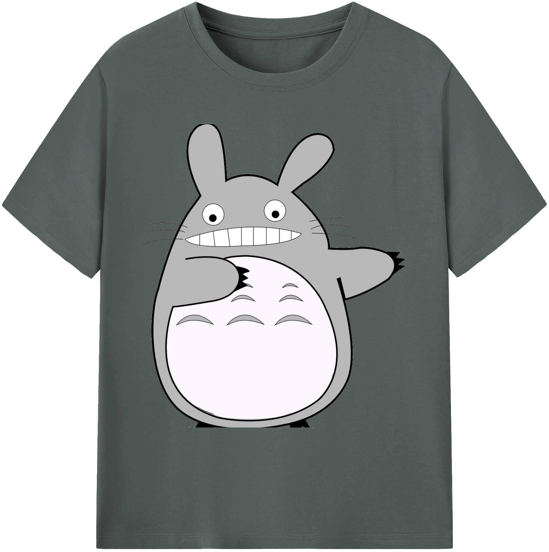 （画像用） となりのトトロ 草壁メイ 草壁サツキ My Neighbor Totoro Satsuki Kusakabe Mei Kusakabe 綿100％ メンズ半袖Tシャツ｜肌触りやわらか＆通気性